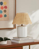 Livabliss Marivela MVLA-017 15"H x 12"W x 12"D Table Lighting