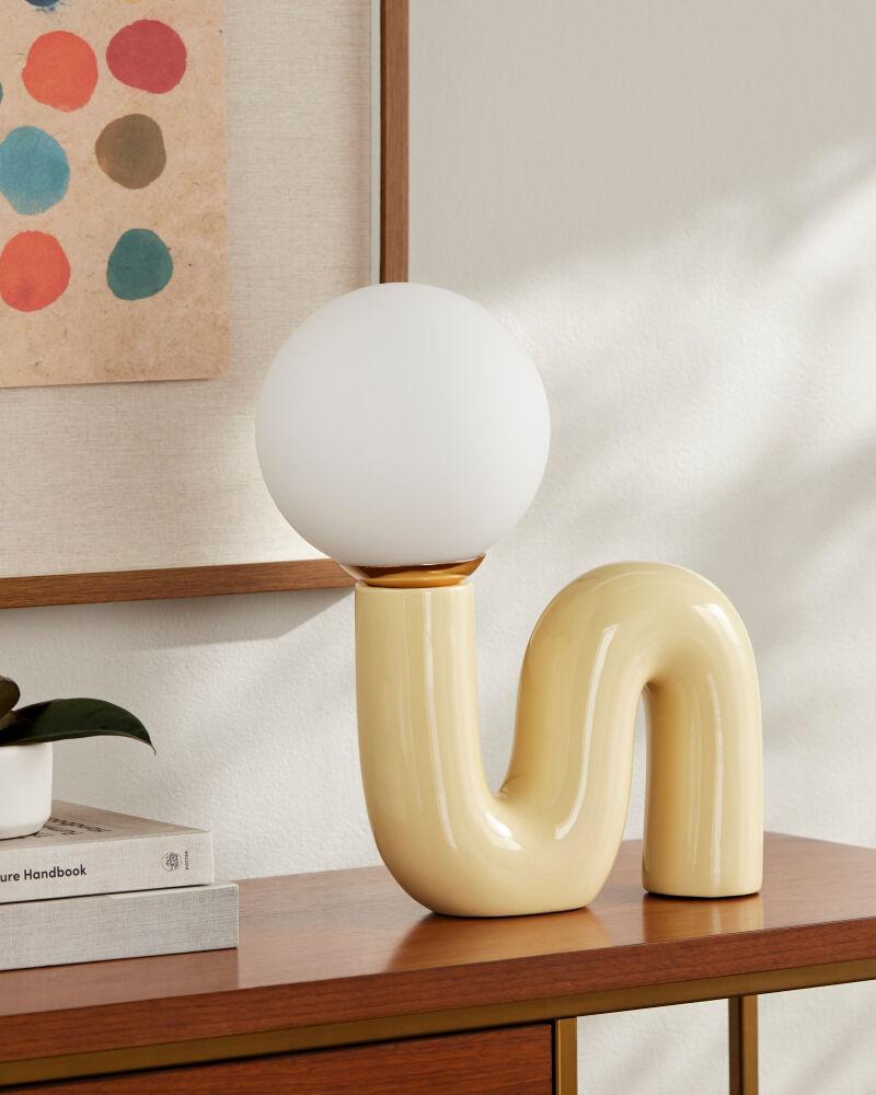 Livabliss Oyri OYR-005 15"H x 10"W x 7"D Table Lighting
