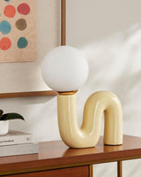 Livabliss Oyri OYR-005 15"H x 10"W x 7"D Table Lighting