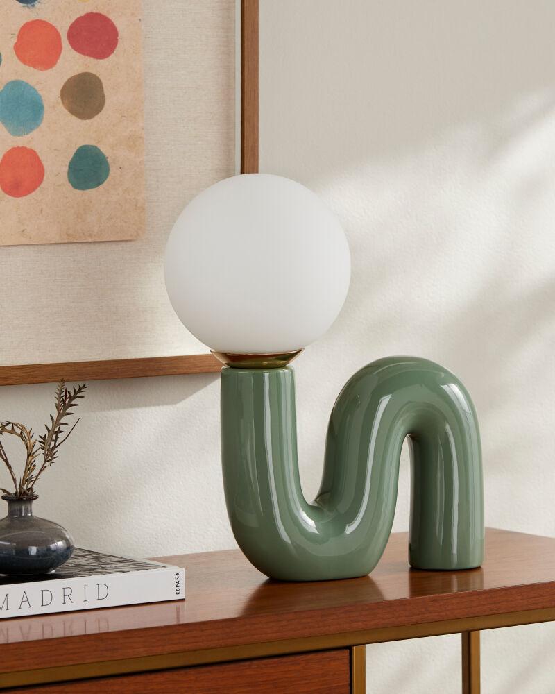 Livabliss Oyri OYR-008 15"H x 10"W x 7"D Table Lighting