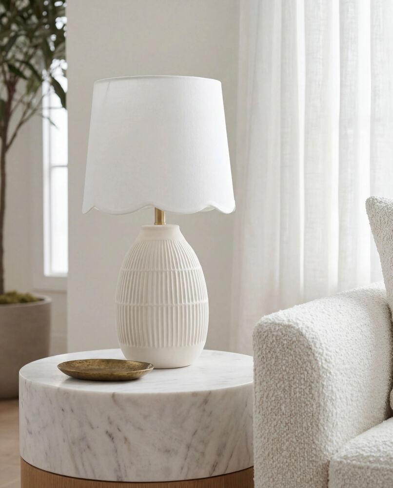 Livabliss Soleny SLNY-008 21"H x 11"W x 11"D Table Lighting