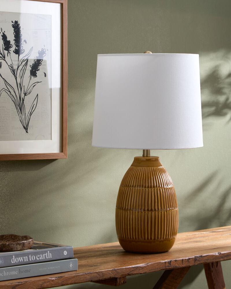 Livabliss Soleny SLNY-018 21"H x 11"W x 11"D Table Lighting