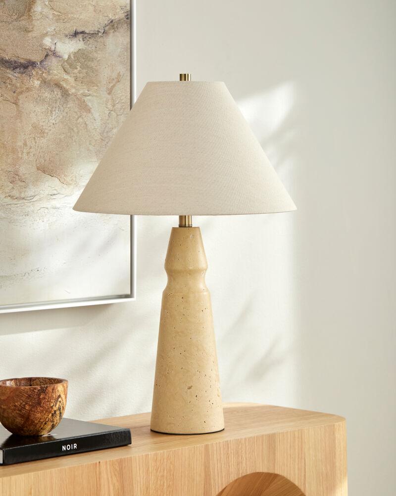 Surya Thalora THLR-001 25"H x 15"W x 15"D Table Lighting
