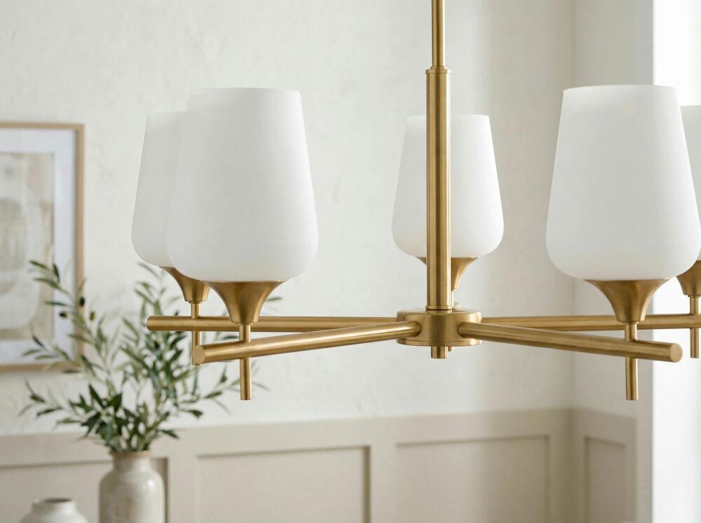 Livabliss Yueva YUEV-002 25"L x 25"W x 24"H Ceiling Lighting