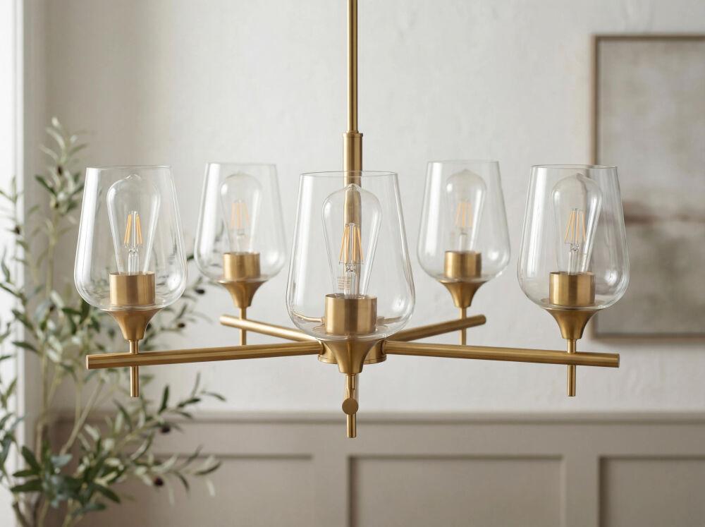 Livabliss Yueva YUEV-004 25"L x 25"W x 24"H Ceiling Lighting