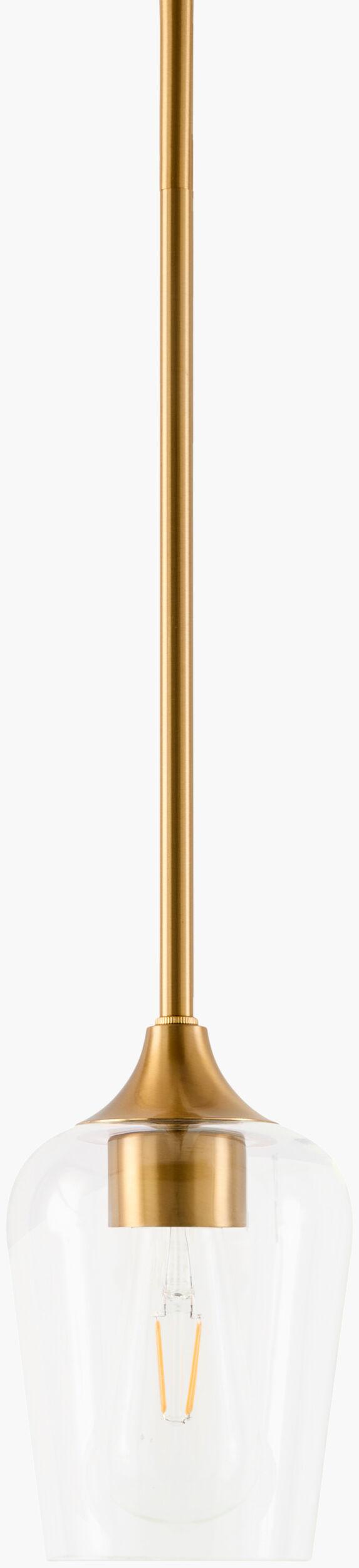 Livabliss Yueva YUEV-024 5"L x 5"W x 7"H Ceiling Lighting