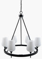 Livabliss Yueva YUEV-045 28"L x 28"W x 29"H Ceiling Lighting