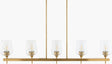 Livabliss Yueva YUEV-052 5"L x 47"W x 9"H Ceiling Lighting