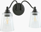 Livabliss Yueva YUEV-067 7"L x 15"W x 9"H Wall Lighting