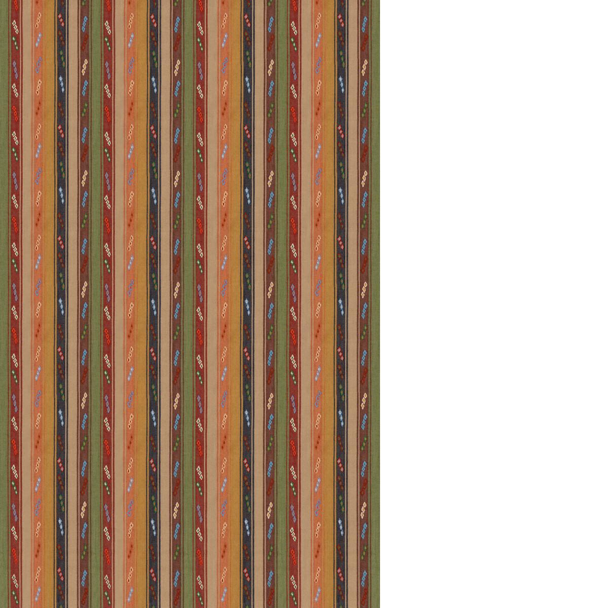 G P & J Baker TIP TOE EARTH/INDIGO Fabric