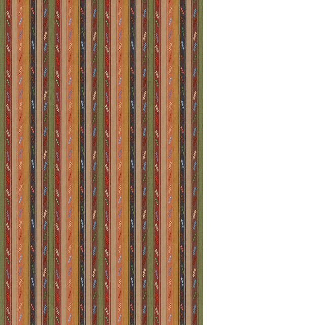 G P & J Baker TIP TOE EARTH/INDIGO Fabric