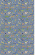 G P & J Baker NOAH'S ARK BLUE Fabric
