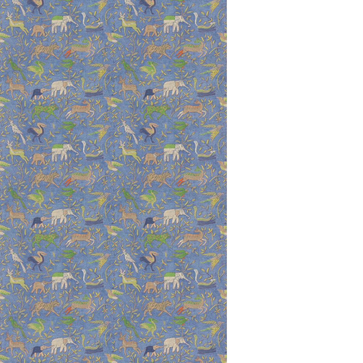 G P & J Baker NOAH'S ARK BLUE Fabric