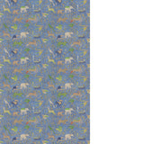 G P & J Baker NOAH'S ARK BLUE Fabric