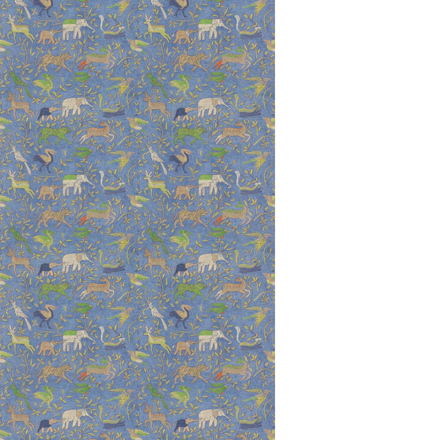 G P & J Baker NOAH'S ARK BLUE Fabric
