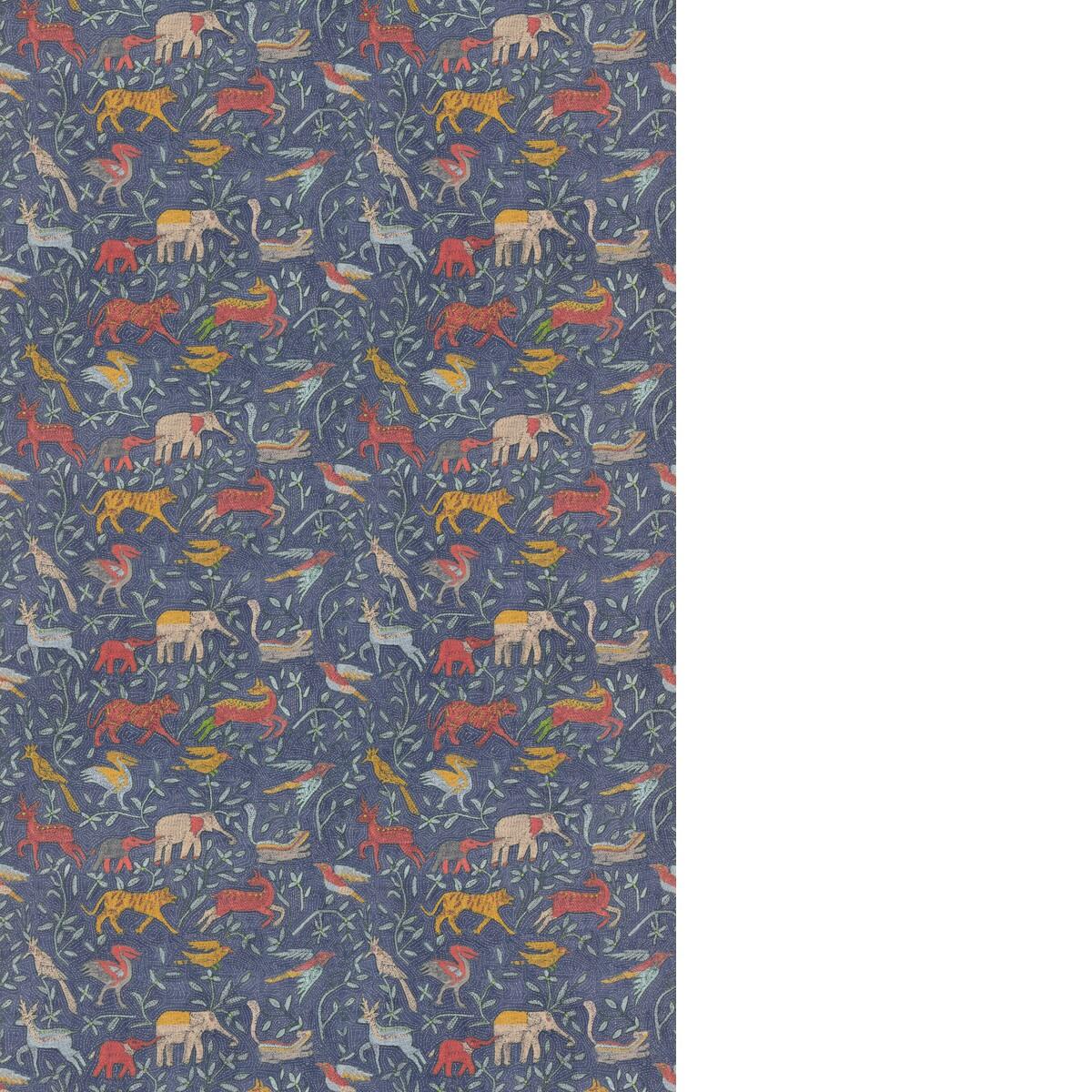 G P & J Baker NOAH'S ARK INDIGO Fabric