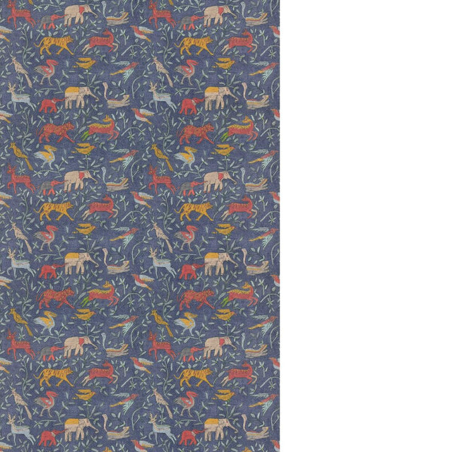 G P & J Baker NOAH'S ARK INDIGO Fabric