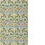 G P & J Baker TUDOR ROSE BLUE/GREEN Fabric