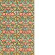 G P & J Baker TUDOR ROSE CHOCOLATE Fabric