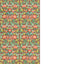 G P & J Baker TUDOR ROSE CHOCOLATE Fabric