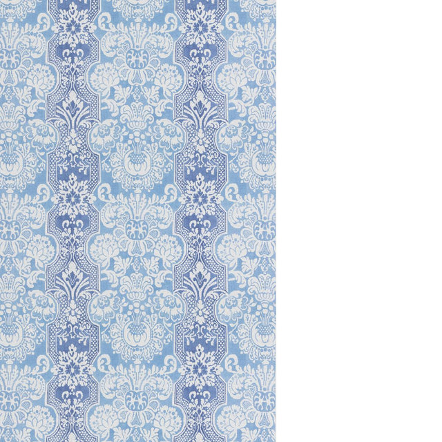 G P & J Baker MARIGOLD BLUE Fabric