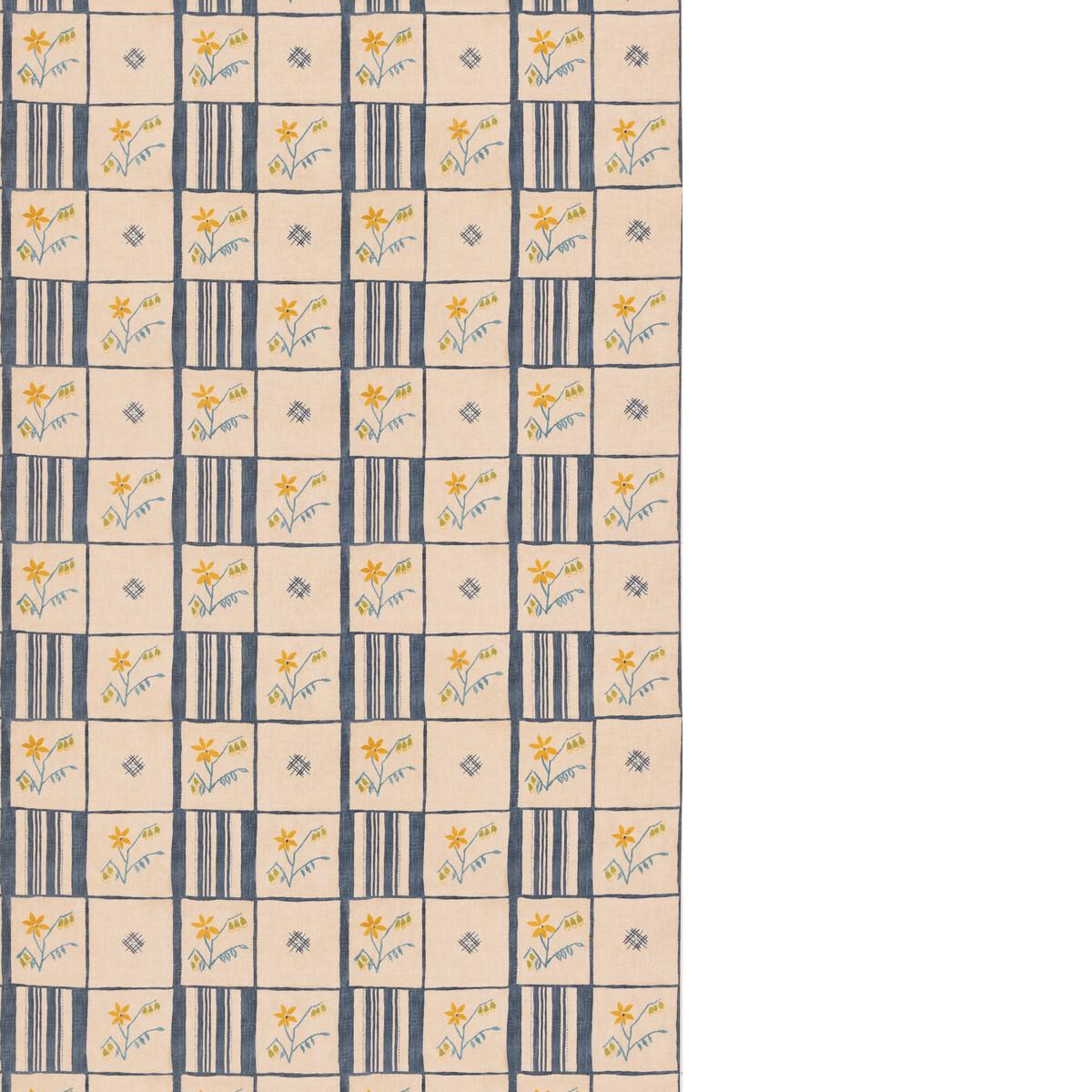 G P & J Baker FORGET-ME-NOT INDIGO Fabric