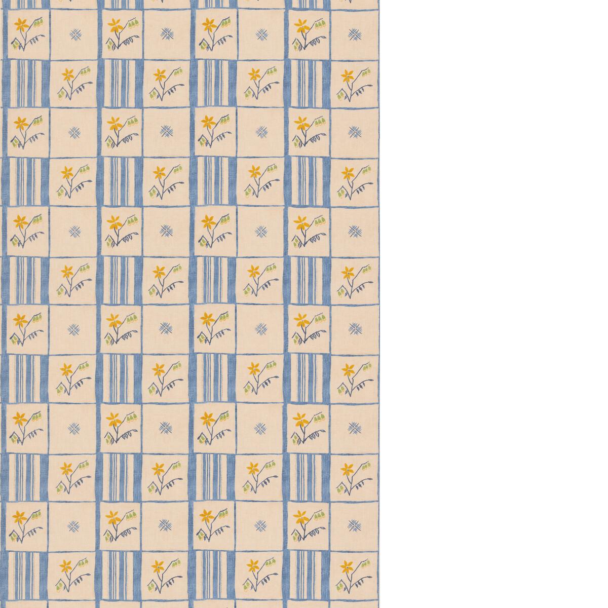 G P & J Baker FORGET-ME-NOT BLUE Fabric