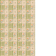 G P & J Baker FORGET-ME-NOT GREEN Fabric