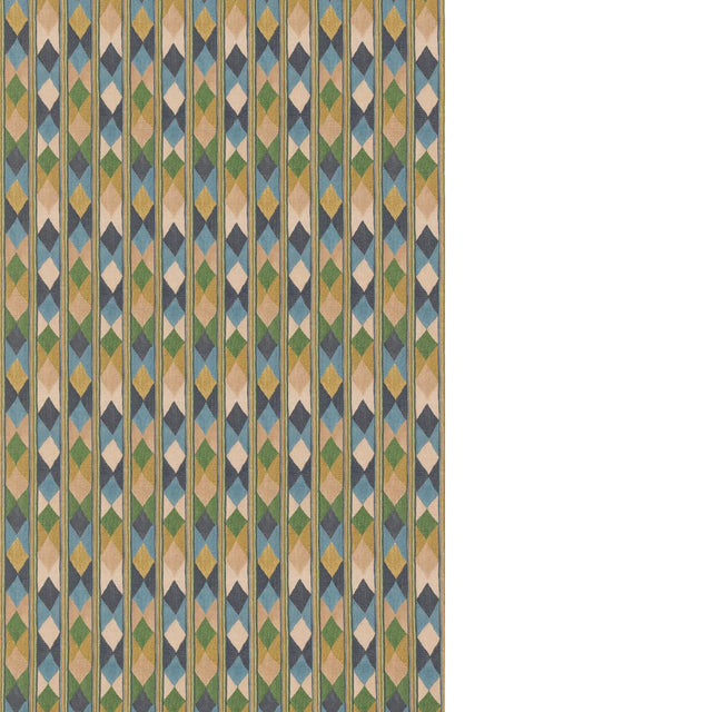 G P & J Baker COMPASS BLUE/GREEN Fabric