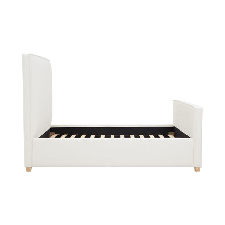 TOV Bristol Park Ivory Contract-Grade Fabric Upholstered Bed King