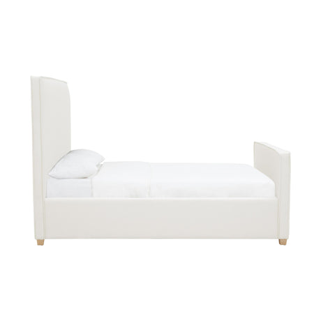 TOV Bristol Park Ivory Contract-Grade Fabric Upholstered Bed Queen