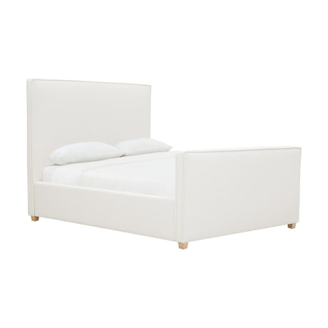 TOV Bristol Park Ivory Contract-Grade Fabric Upholstered Bed Queen