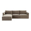 TOV Willow 4-Piece Performance Velvet Modular Sectional