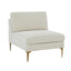 TOV Serena Performance Velvet Modular Armless Chair