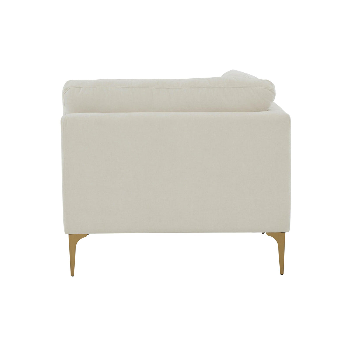 TOV Serena Performance Velvet Modular Armless Chair