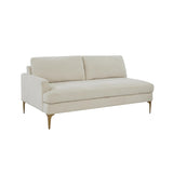 TOV Serena 68" Performance Velvet Modular Loveseat