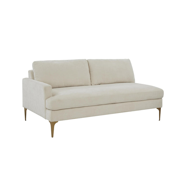 TOV Serena 68" Performance Velvet Modular Loveseat