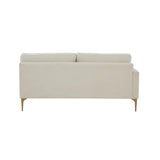 TOV Serena 68" Performance Velvet Modular Loveseat