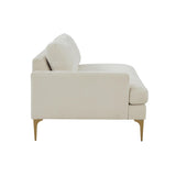 TOV Serena 68" Performance Velvet Modular Loveseat