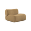 TOV Zenith Latte Brown Performance Velvet Armless Chair