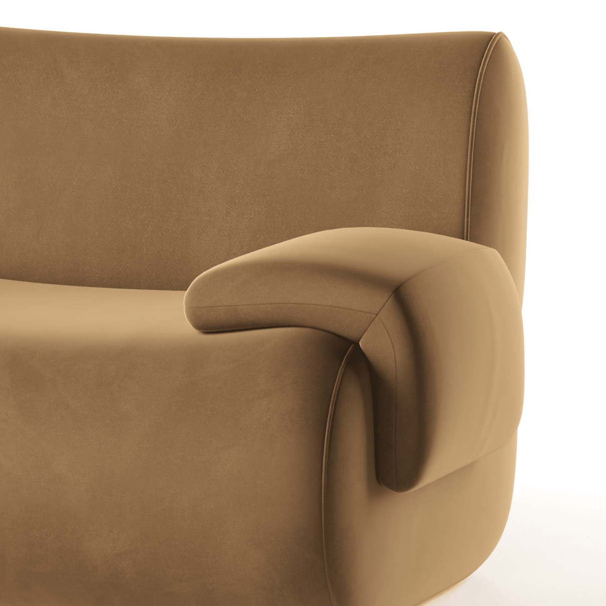 TOV Zenith 5-Piece Latte Brown Performance Velvet Modular L-Sectional