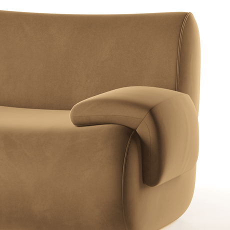 TOV Zenith 5-Piece Latte Brown Performance Velvet Modular L-Sectional