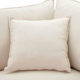 TOV Cali 4-Piece Natural Wicker Outdoor Modular Sectional