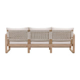 TOV Palata 84" Cream Performance Fabric Outdoor Sofa