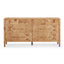 TOV Brandyss 62" Burl 7-Drawer Dresser