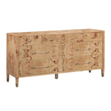 TOV Brandyss 62" Burl 7-Drawer Dresser