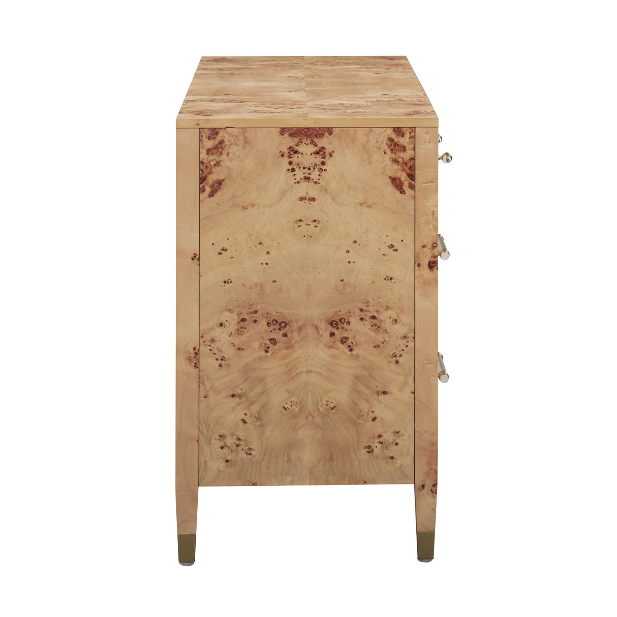 TOV Brandyss 62" Burl 7-Drawer Dresser