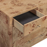 TOV Brandyss 62" Burl 7-Drawer Dresser