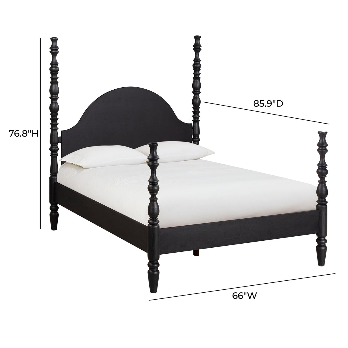 TOV Rosalie Ash Bed Queen