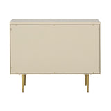 TOV Trident 28" 3-Drawer Nightstand